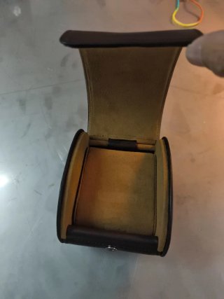 Estuche Breitling Piel Marrón Original