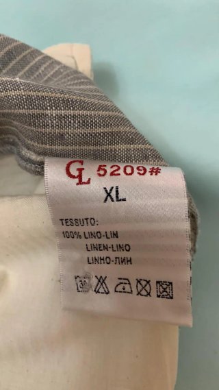 Gilet Gianni Lupo Lino Tg XL