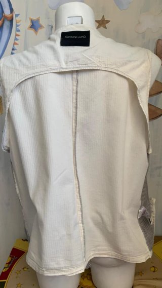 Gilet Gianni Lupo Lino Tg XL