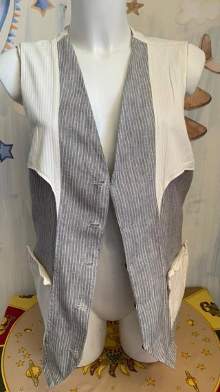 Gilet Gianni Lupo Lino Tg XL