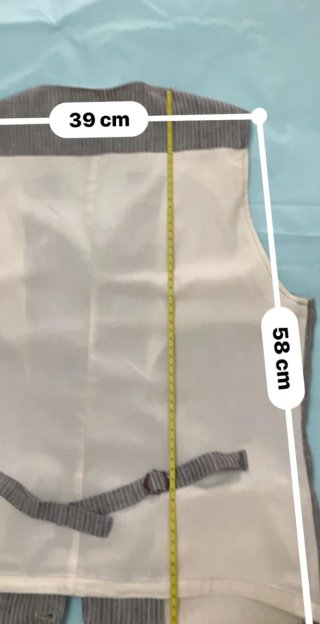 Gilet Gianni Lupo Lino Tg XL