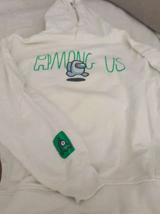 Sudadera Zara Among Us Talla M