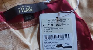 Foulard Alviero Martini 1ª Classe nuovo