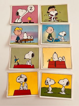 Lote 47 Cromos I Love Snoopy