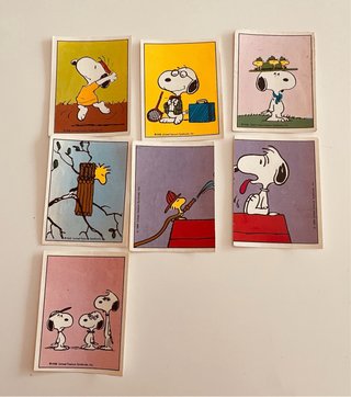 Lote 47 Cromos I Love Snoopy