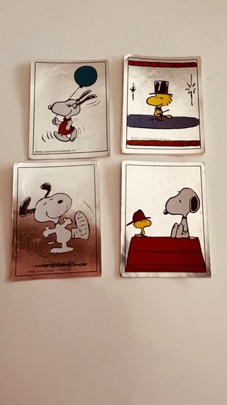 Lote 47 Cromos I Love Snoopy
