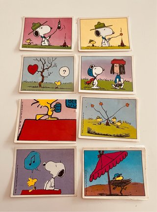 Lote 47 Cromos I Love Snoopy