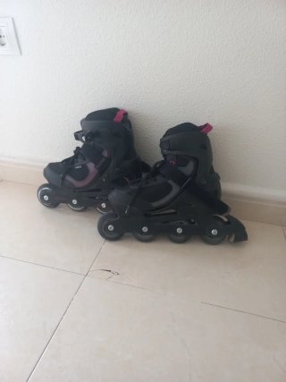 Patines en línea negro talla 40
