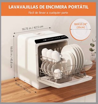 Lavavajillas Portátil Karlxtom Mini