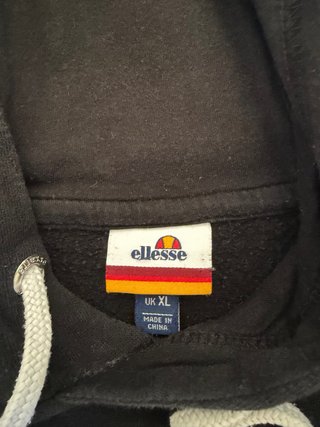 Sudadera Ellesse Negra