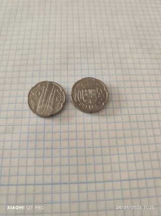 Monedas antiguas coleccionables
