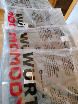 Pack de 4 Pantalones de trabajo WURTH MODYF T-48