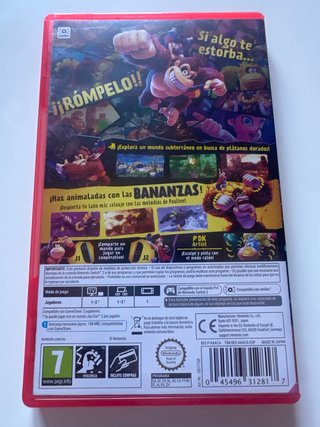 Juego Donkey kong bananza para la switch 2