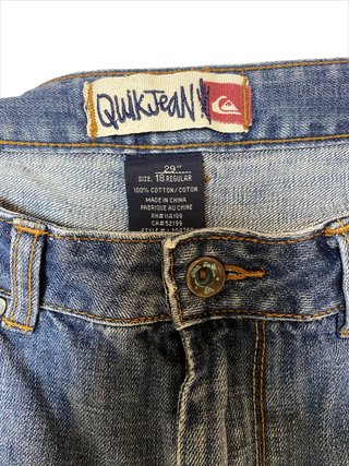 Shorts Vaqueros Quiksilver Y2K Talla W29