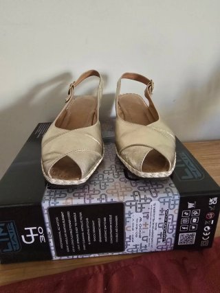 Zapatos dorados