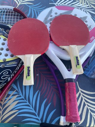Lote Raquetas Tenis, Padel y Ping Pong
