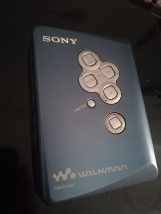 Walkman Sony WM-EX501 Azul/Plata