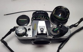 Canon AE-1 Program + Lente FD 50mm 1:1.8