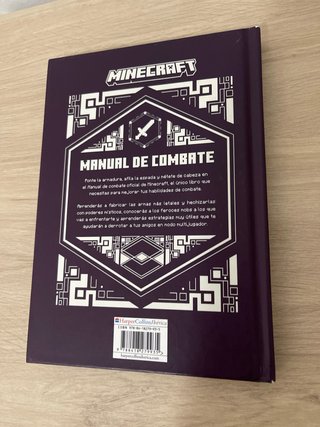 Libro Minecraft manual de combate