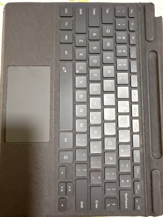 Teclado Negro y Gris microsoft Surface Pro