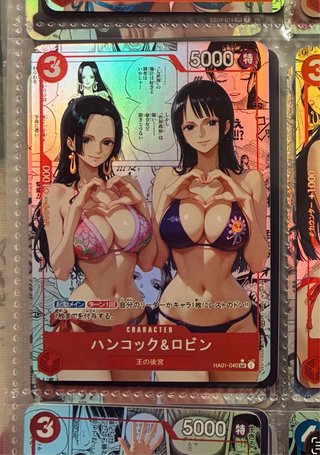 One Piece Custom Manga Hancock & Robin