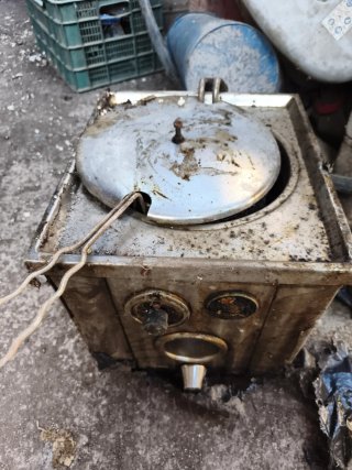 Freidora industrial