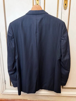 Americana Hackett - Talla 42R - Azul Rayas