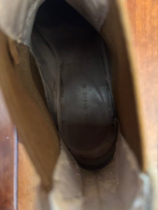 Stivaletti Zara scamosciati beige