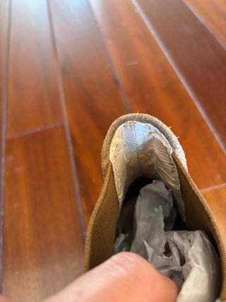 Stivaletti Zara scamosciati beige