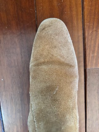 Stivaletti Zara scamosciati beige