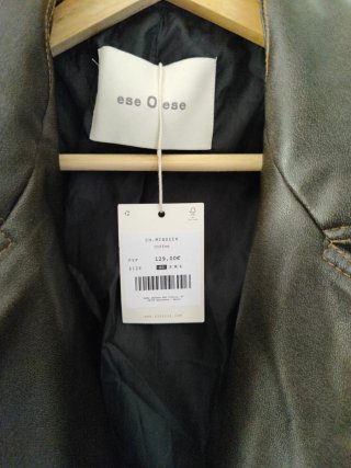 Chaqueta ese O ese  Mujer Marrón