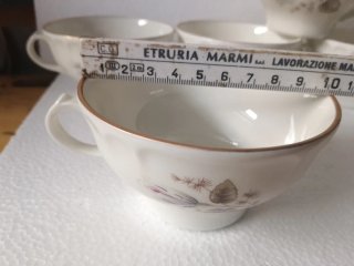 Tazze porcellana Ginori vintage