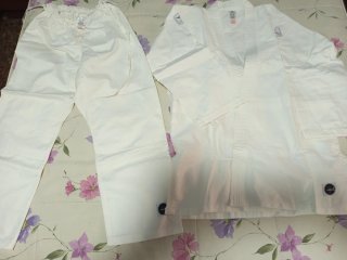 Kimono artes marciales blanco