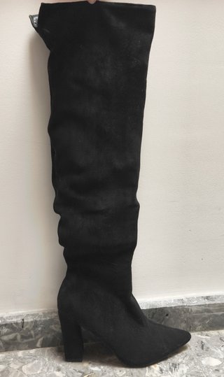 Botas altas mosquetero Marypaz negras T.39