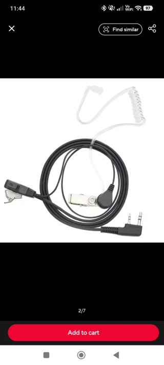 Auriculares Walkie Talkie