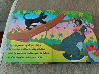 Libro Puzzles El Libro de la Selva