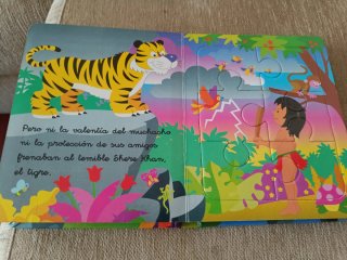 Libro Puzzles El Libro de la Selva