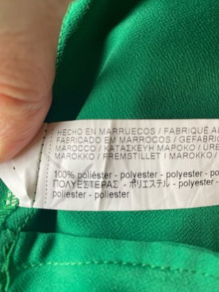 Americana verde fluida Stradivarius Talla Única