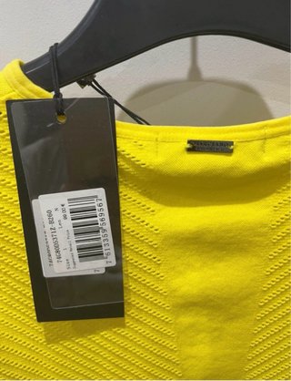 Vestido Guess Bandage Amarillo Nuevo Talla XS