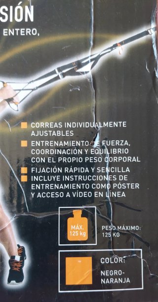 Cinta de entrenamiento en suspensión Sportline