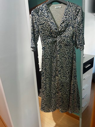 Vestido de fiesta estampado