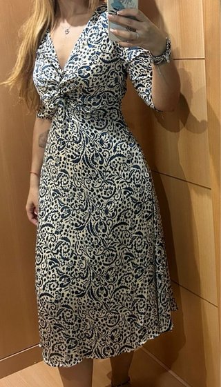 Vestido de fiesta estampado
