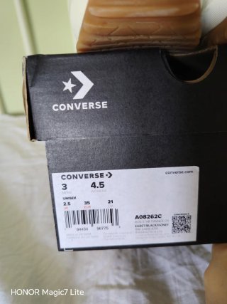 Zapatillas Converse Mujer Blancas y azul