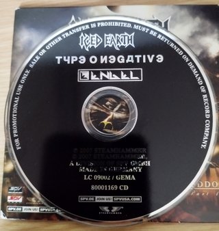 ICED EARTH - Setian Massacre CD Single Promo