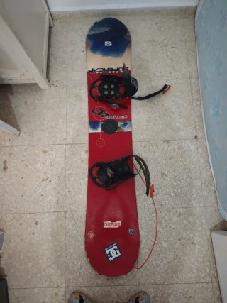 Tabla de Snowboard Nitro con Fijaciones