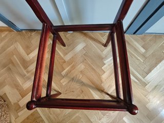Sillas Mid Century Madera y Rattan