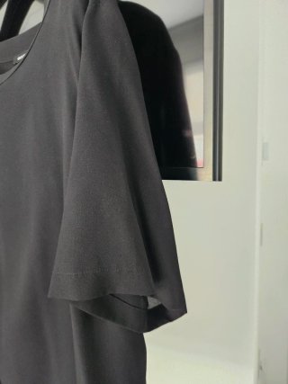 Blusa Elena Mirò nera con pizzo