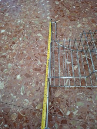 Cesta para plancha y tabla de planchar