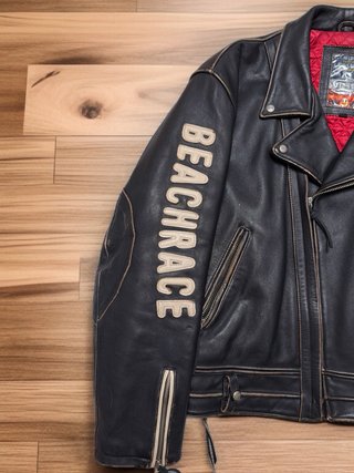 Diesel Cazadora Cuero Biker Vintage talla XL
