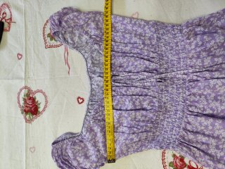 Vestido Verano Floral Morado